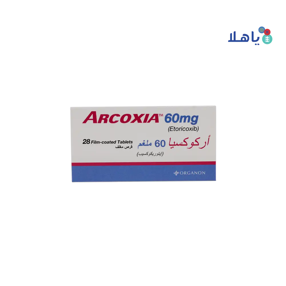 ARCOXIA 60MG 28 TAB