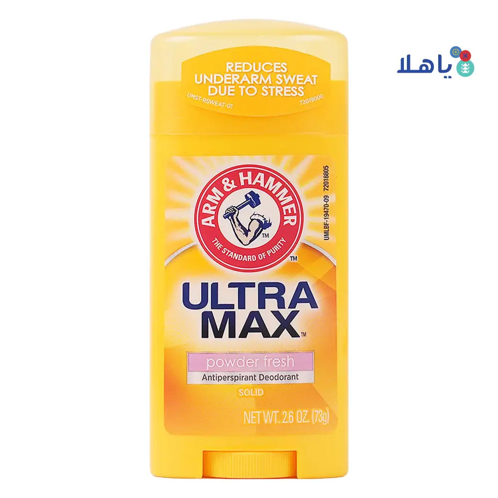 Arm & Hammer Ultra Max Roll-On Stick 73g