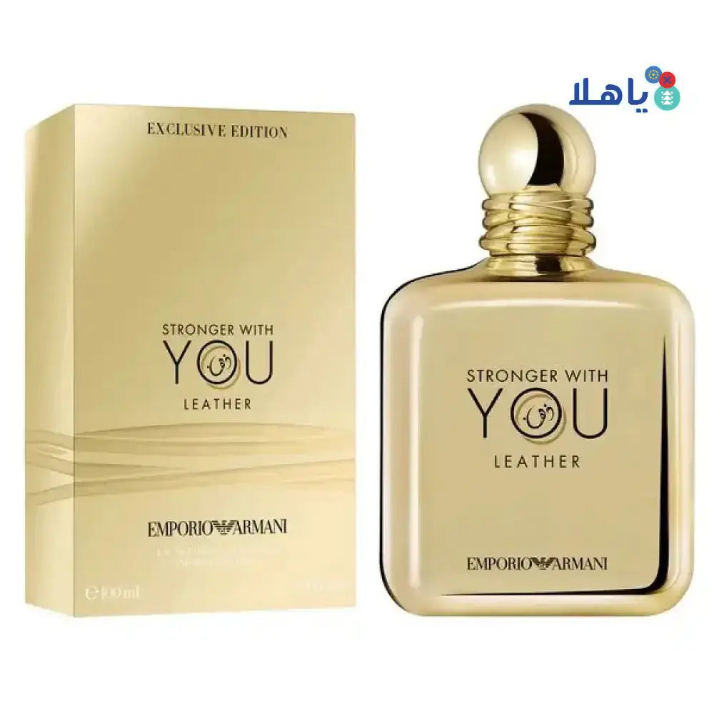 ARMANI - Armani Stronger With You Leather EDP 100 ML - Pharmazone - 