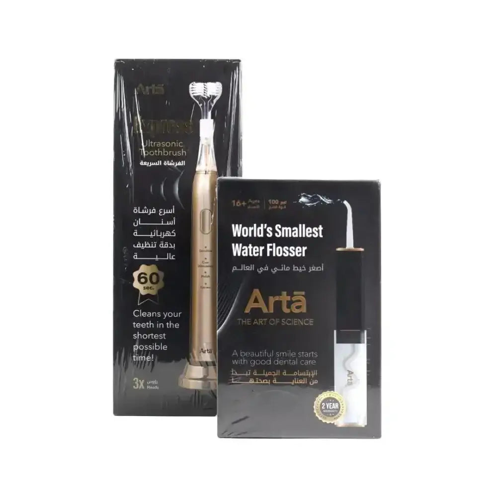 ARTA - Arta Mini Flosser + Ultrasonic Toothbrush Set - Pharmazone - 