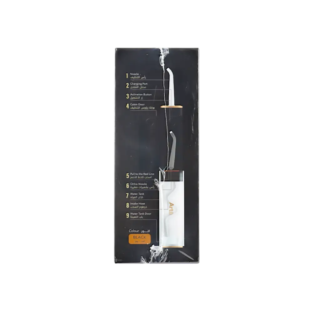 Arta Mini Water Flosser Adults-Black