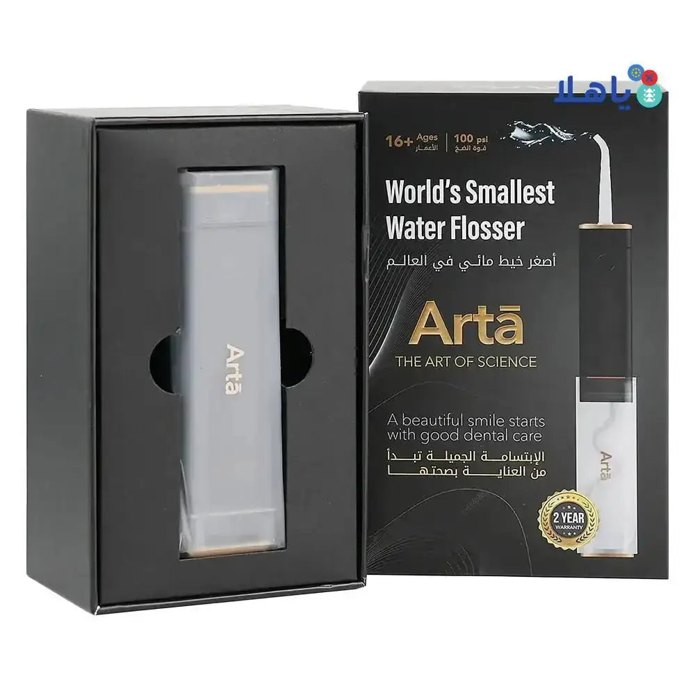 Arta - Arta Mini Water Flosser Adults - Black - Pharmazone - 