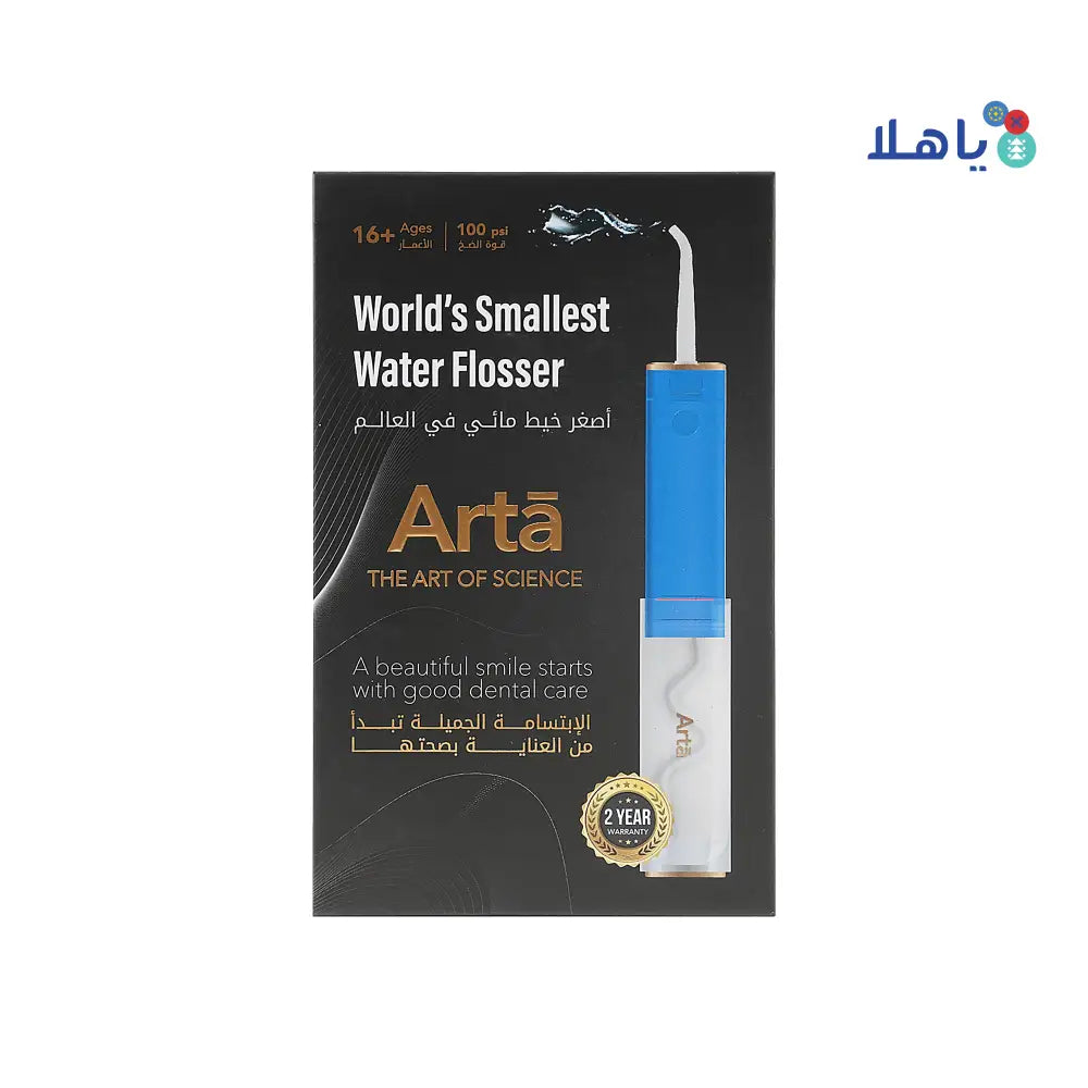 Arta Mini Water Flosser Adults-Blue