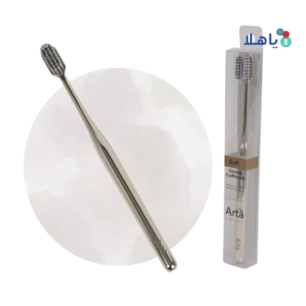 Arta Toothbrush Golden Soft-Gray