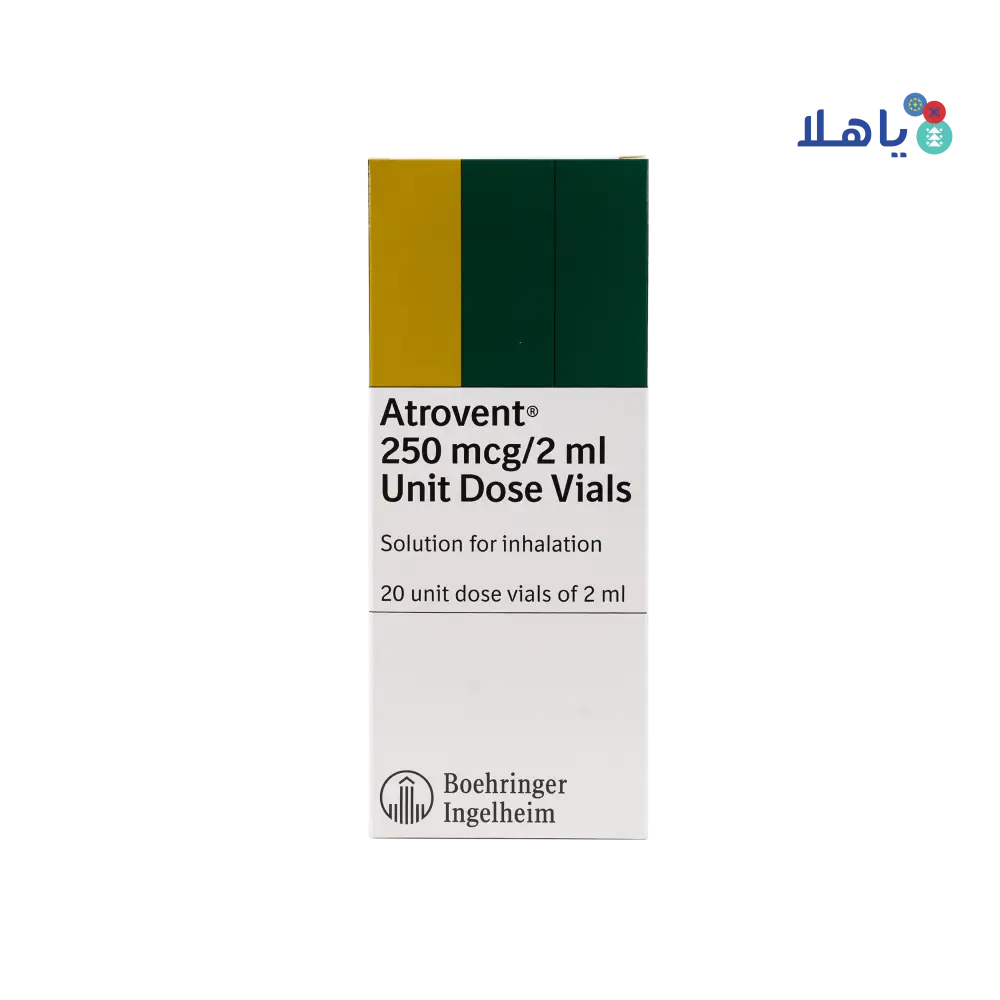 ATROVENT 250MCG/2ML SOLN 20VLS