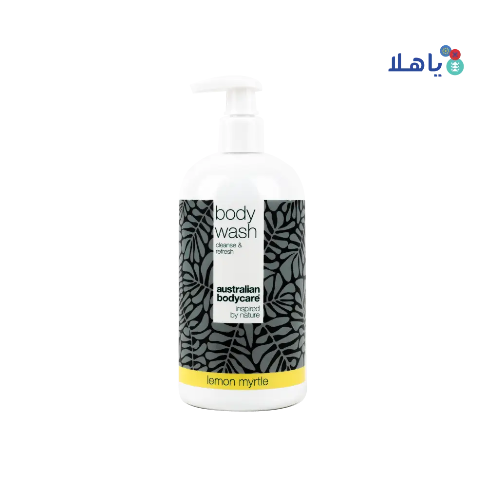 AUSTRALIAN BODY CARE TEA TREE OIL BODY WASH-LEM MYRTLE 500ML