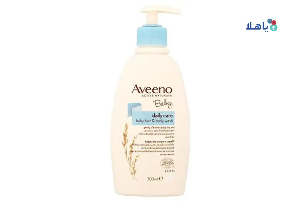 J&J AVEENO - Aveeno Baby Hair & Body Wash 300 Ml - Pharmazone - 