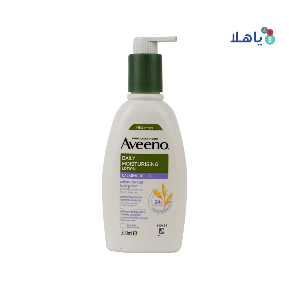 Aveeno Daily Moisturing Lotion Calming Relief 300ml