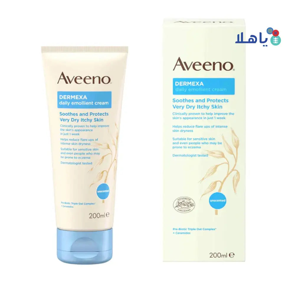 AVEENO DERMEXA DAILY EMOLLIENT CREAM 200ML