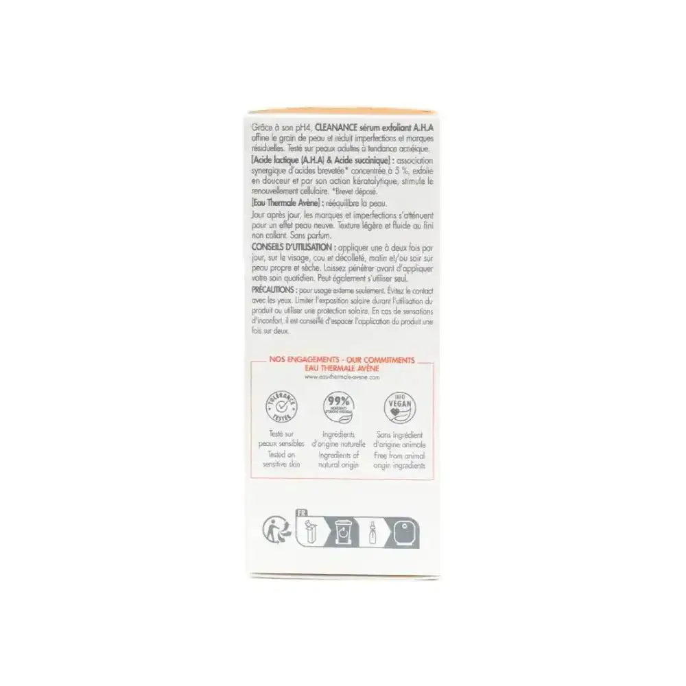 AVENE - Avene Cleanance A.H.A Exfoliating Serum 30ml - Pharmazone - 