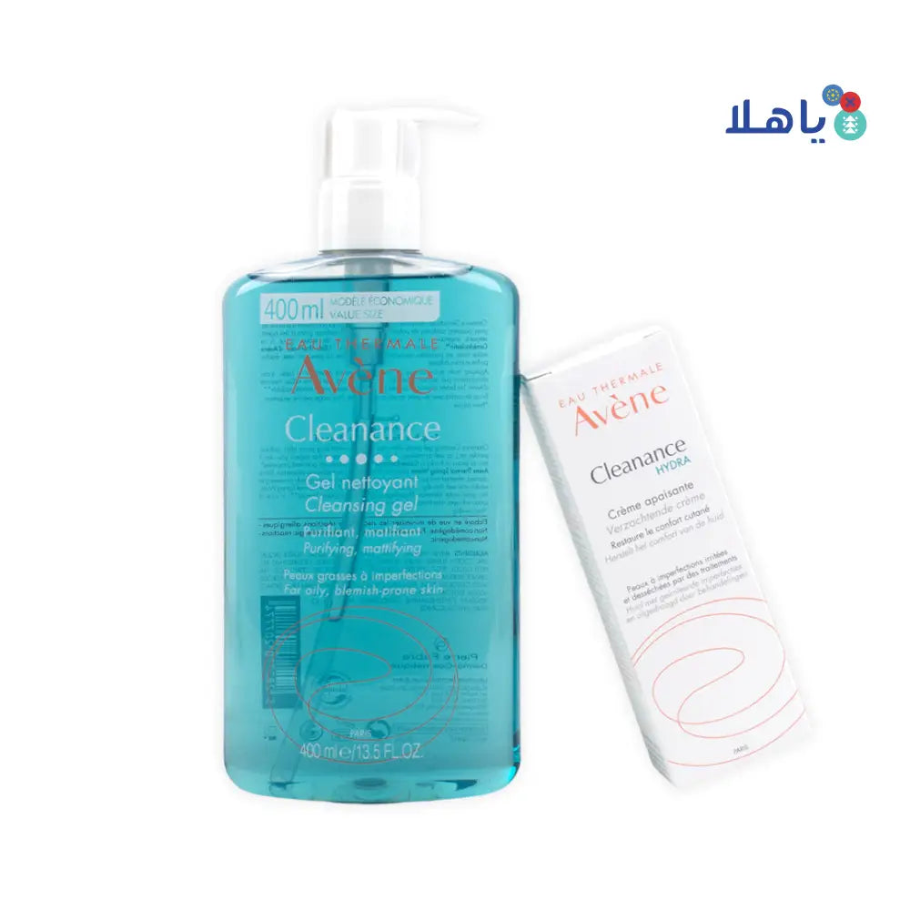 Avene Cleanance Gel + Cream Anti-acne Set