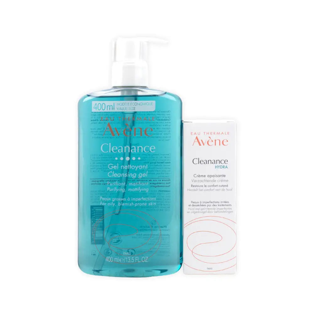 Avene Cleanance Gel + Cream Anti-acne Set