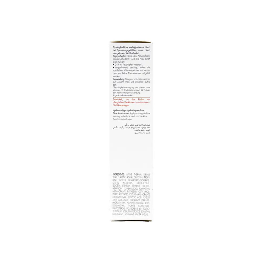 AVENE HYDRANCE LIGHT EMULSION 40ML