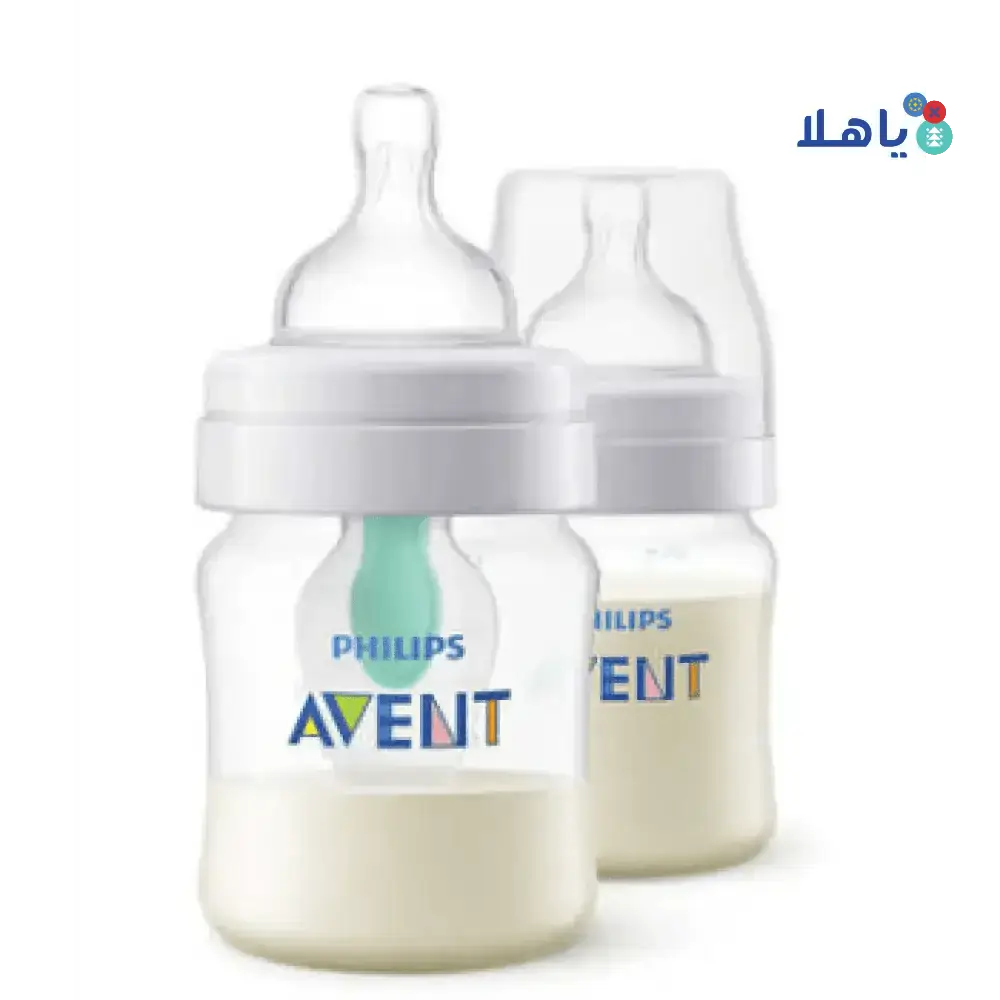 Philips Avent - Avent Anti - Colic Bottle 0m+ 125ml X2 - SCF810/24 - Pharmazone - 