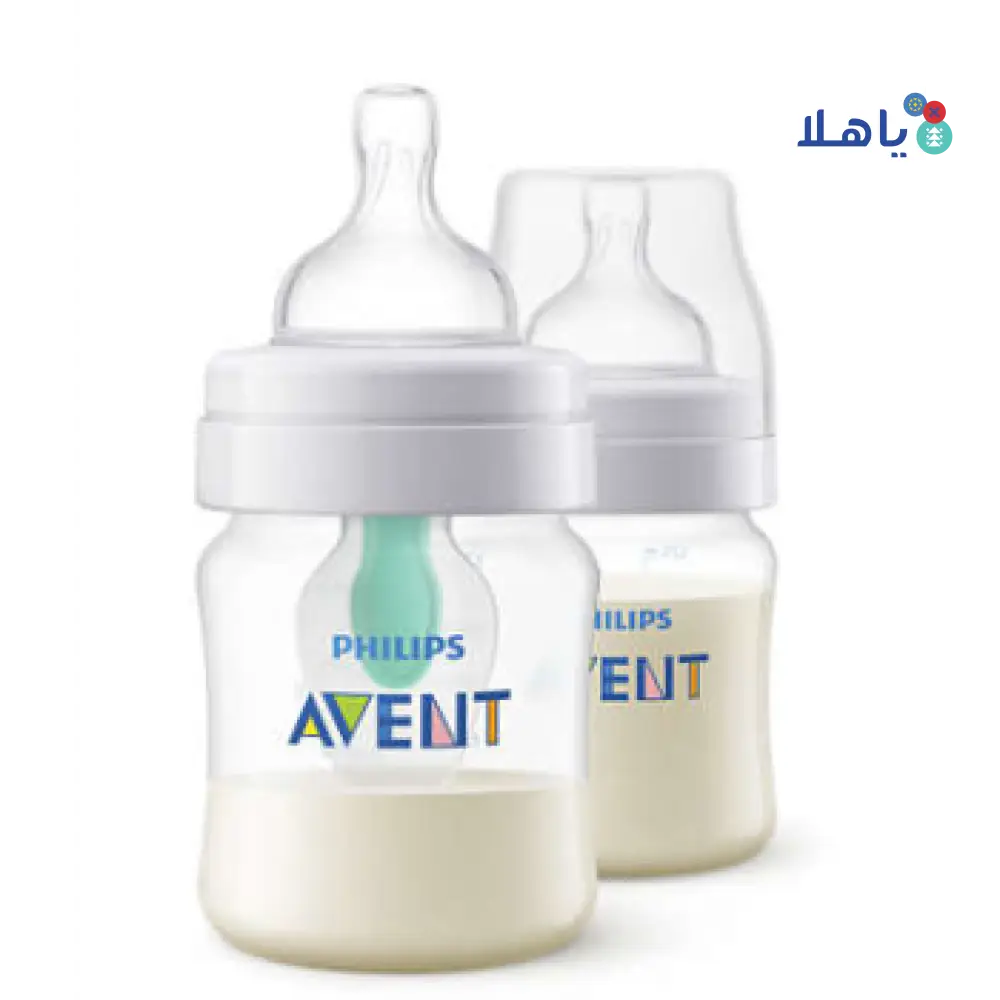 Avent Anti-Colic Bottle 0M+ 125ml X2-SCF810/24