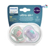 PHILIPS AVENT - Avent Ultra Air Soother 6 - 18m 2Pcs - F085/19(PA249) - Pharmazone - 