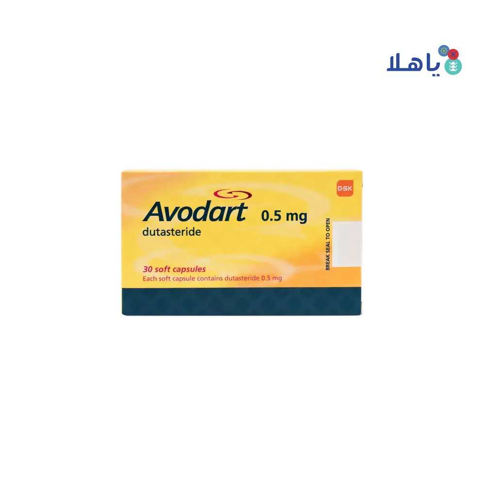 AVODART 0.5MG 30 SOFTCAP