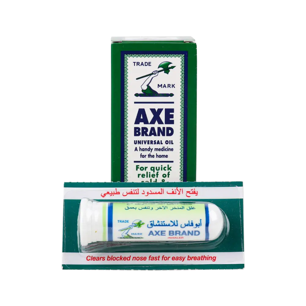 Axe Brand Inhaler + Oil Set