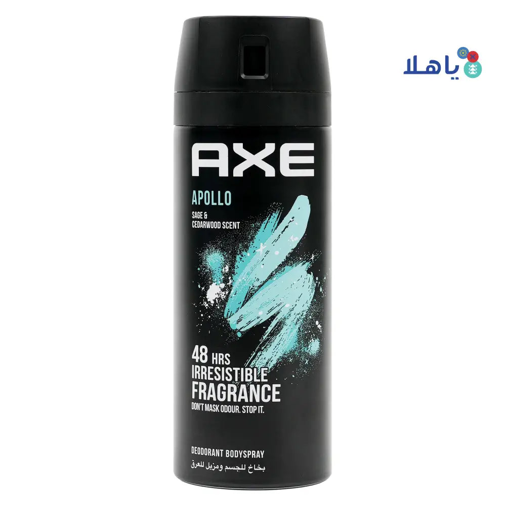 Axe Deodorant Body Spray 48hrs 150ml-Apollo