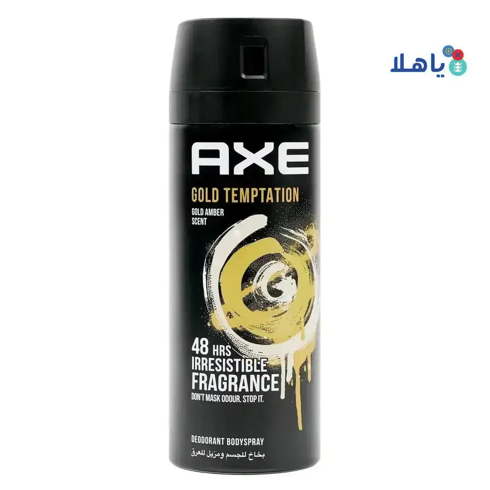 AXE - Axe Deodorant Body Spray 48hrs 150ml - Gold Temptation - Pharmazone - 