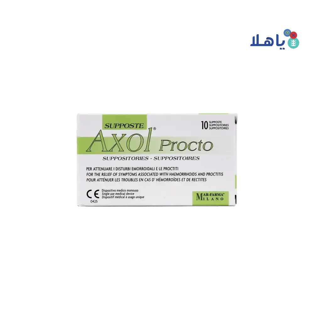 MAR - FARMA MILANO - Axol Procto 10 Suppositoires - Pharmazone - 