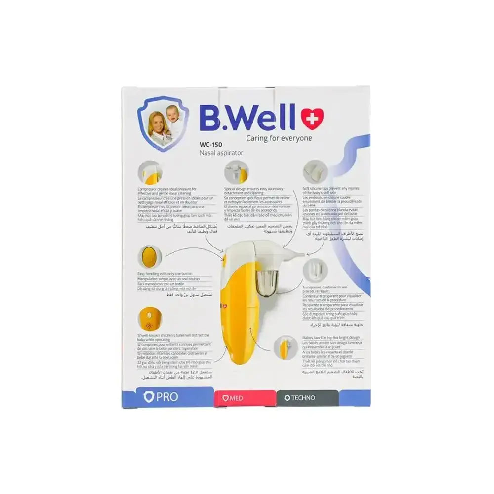 B Well - B Well Nasal Aspirator WC - 150 - Pharmazone - 