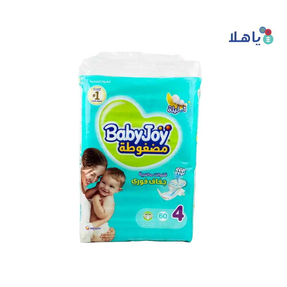 Baby Joy Baby Diapers No.4 (10-18kg) 60pcs