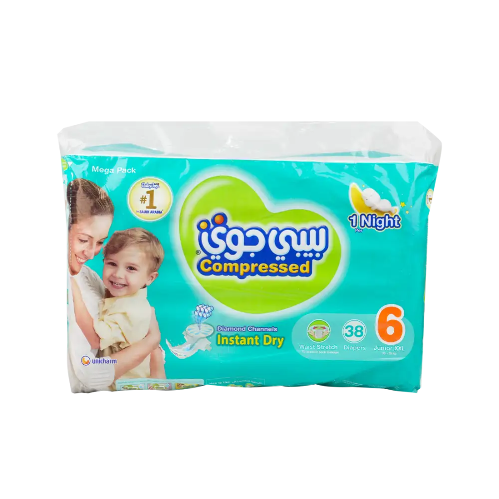 Baby Joy Baby Diapers No.6 (16-25kg) 38pcs