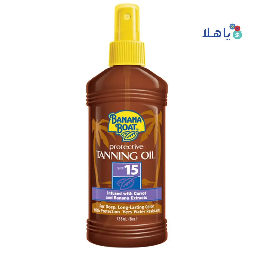 BANANA BOAT PRO TANNING OIL SPF-15 236ML