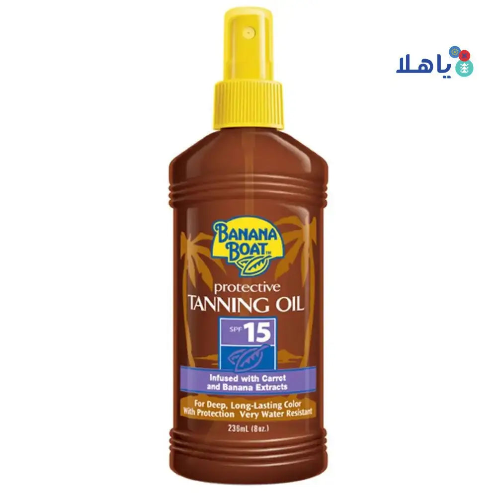 BANANA BOAT - Banana Boat Pro Tanning Oil SPF - 15 236Ml - Pharmazone - 