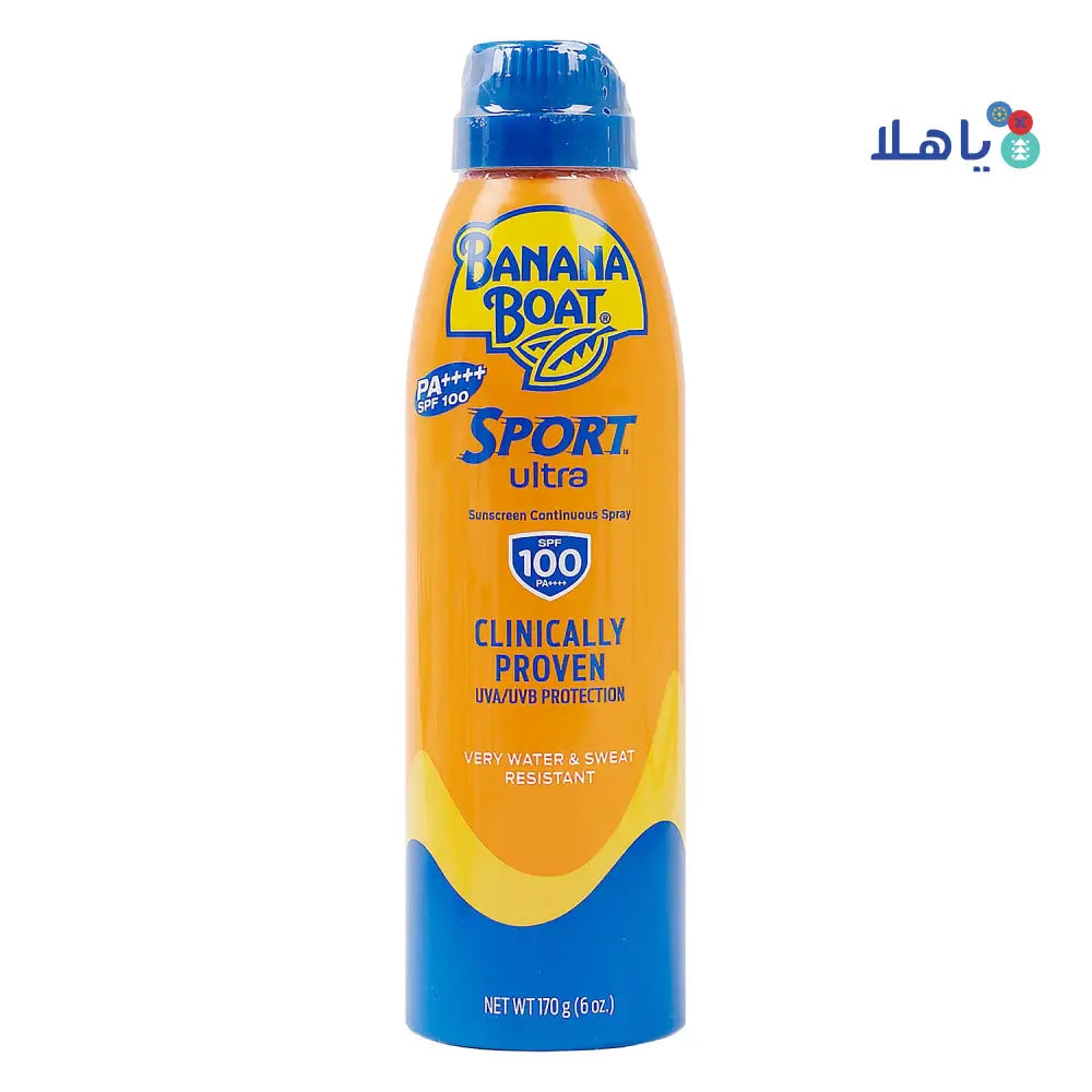 Banana Boat Sport Ultra Spf100 Sunscreen Spray 170g