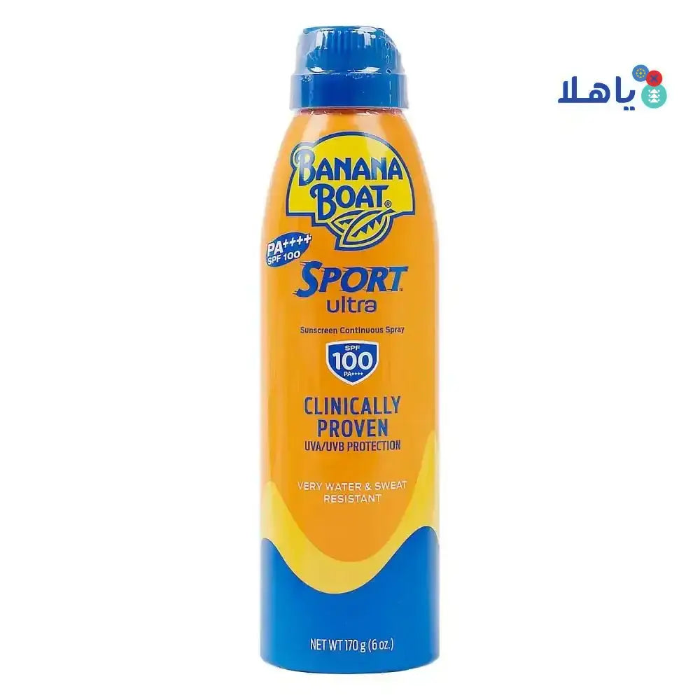 BANANA BOAT - Banana Boat Sport Ultra Spf100 Sunscreen Spray 170g - Pharmazone - 