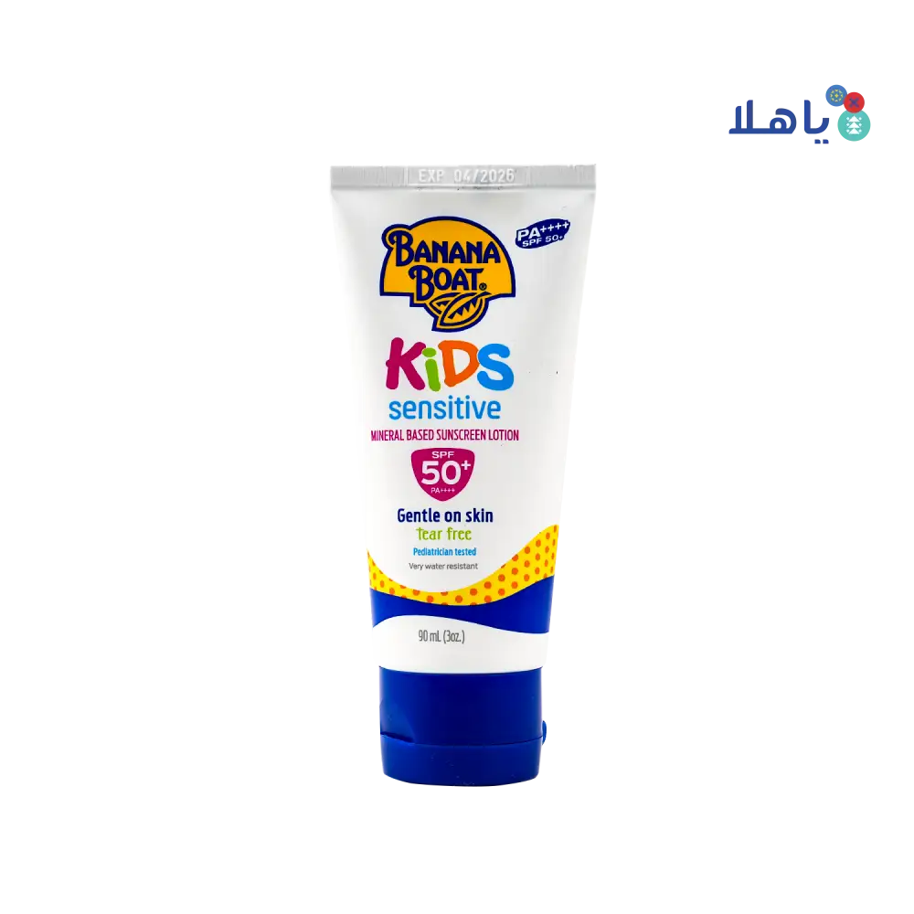 Banana Kids Sensitive Gentle Skin Spf 50+ 90ml