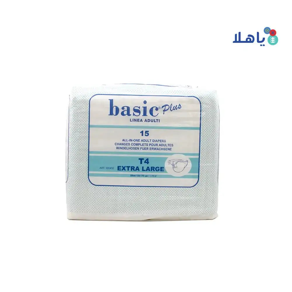 BASIC - Basic Plus Adult 15Pcs - Extra Large - Pharmazone - 