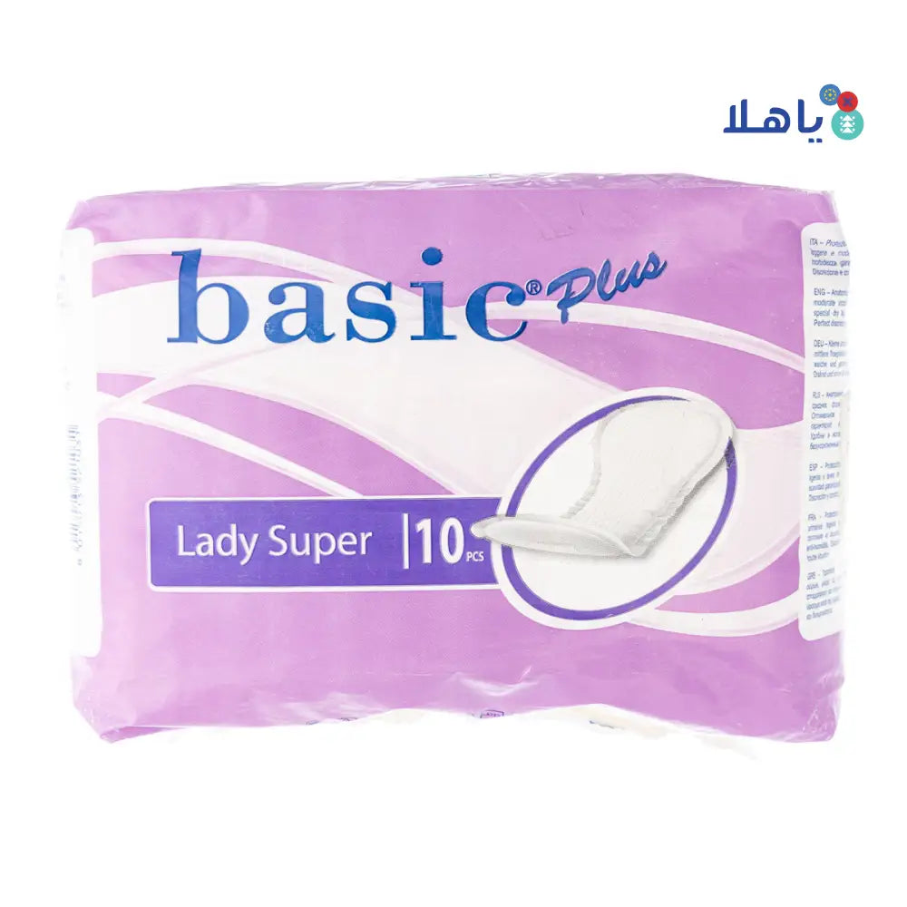 BASIC PLUS LADY SUPER 10PCS