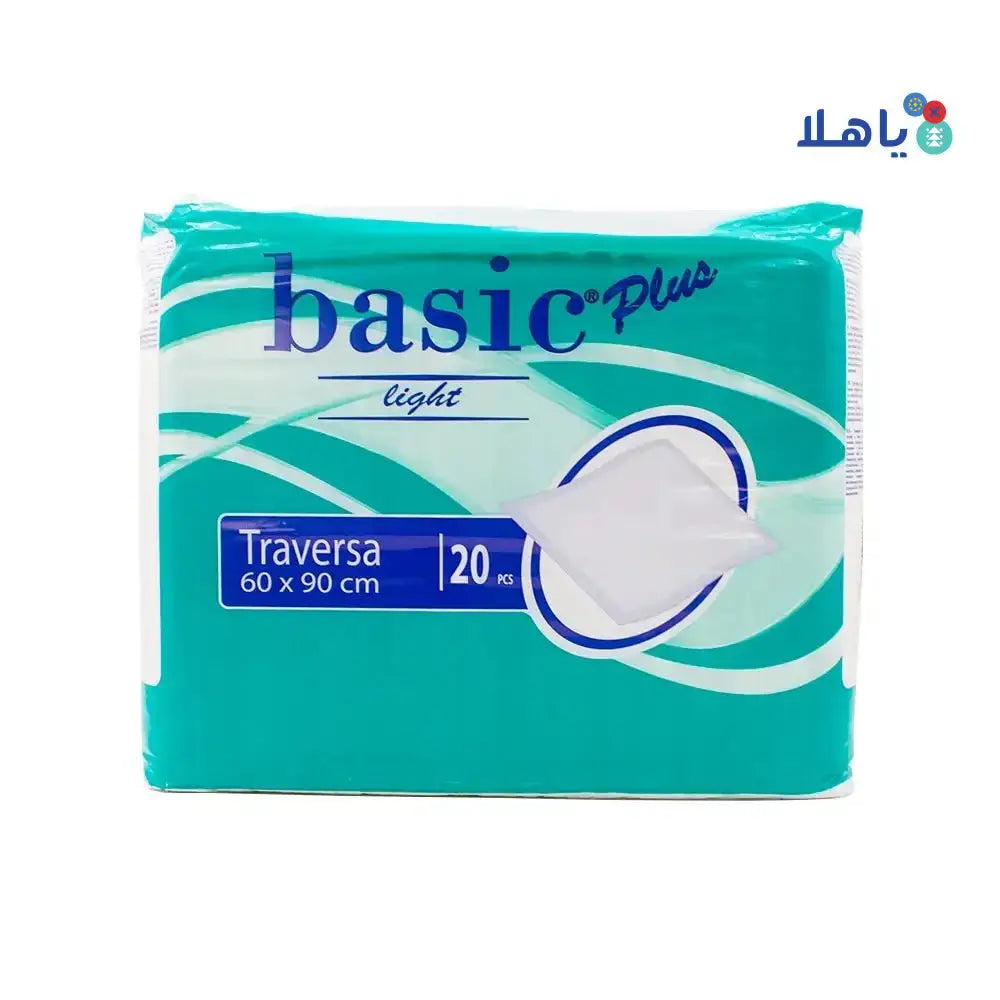 BASIC - Basic Plus Traversa Under Pads 60X90cm 20Pcs - Pharmazone - 