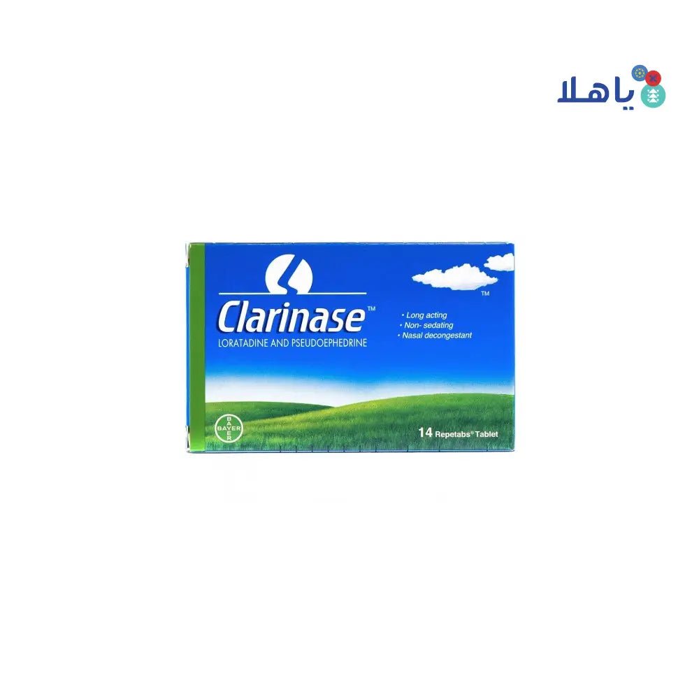 BAYER CONSUMER - Clarinase Repetabs 14 Tab - Pharmazone - 