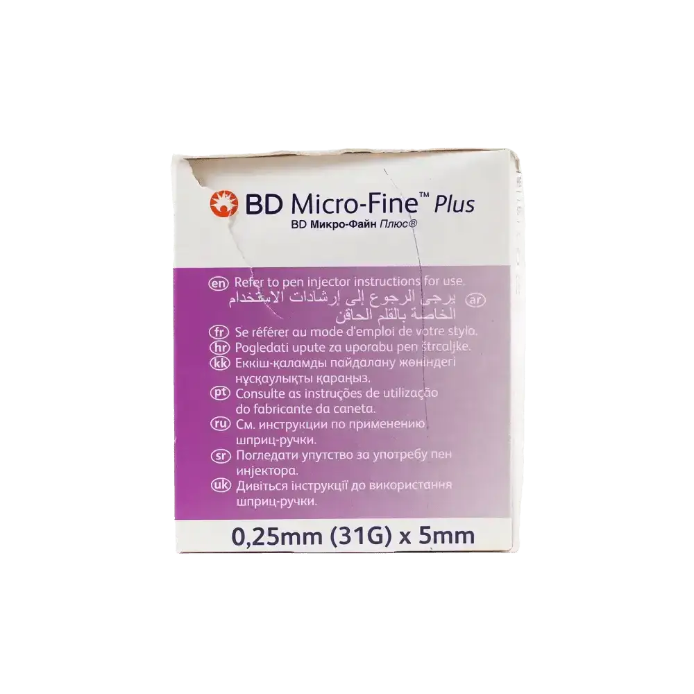 BD Embecta - BD Micro - Fine Pen Needles 5mmx31G 100pcs - Pharmazone - 