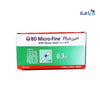 BD Micro-Fine Syringe 0.3ml 8mmx30G 100pcs