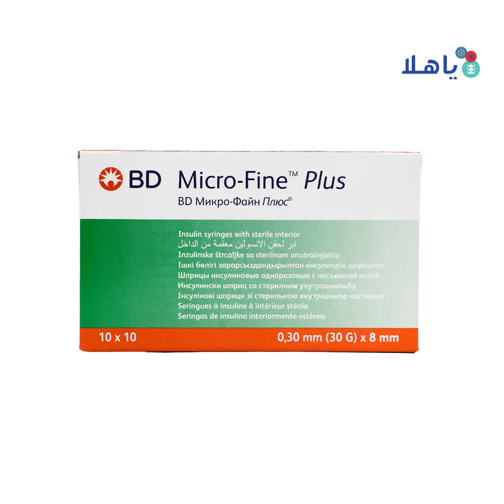 BD Micro-Fine Syringe 1ml 8mmx30G 100pcs