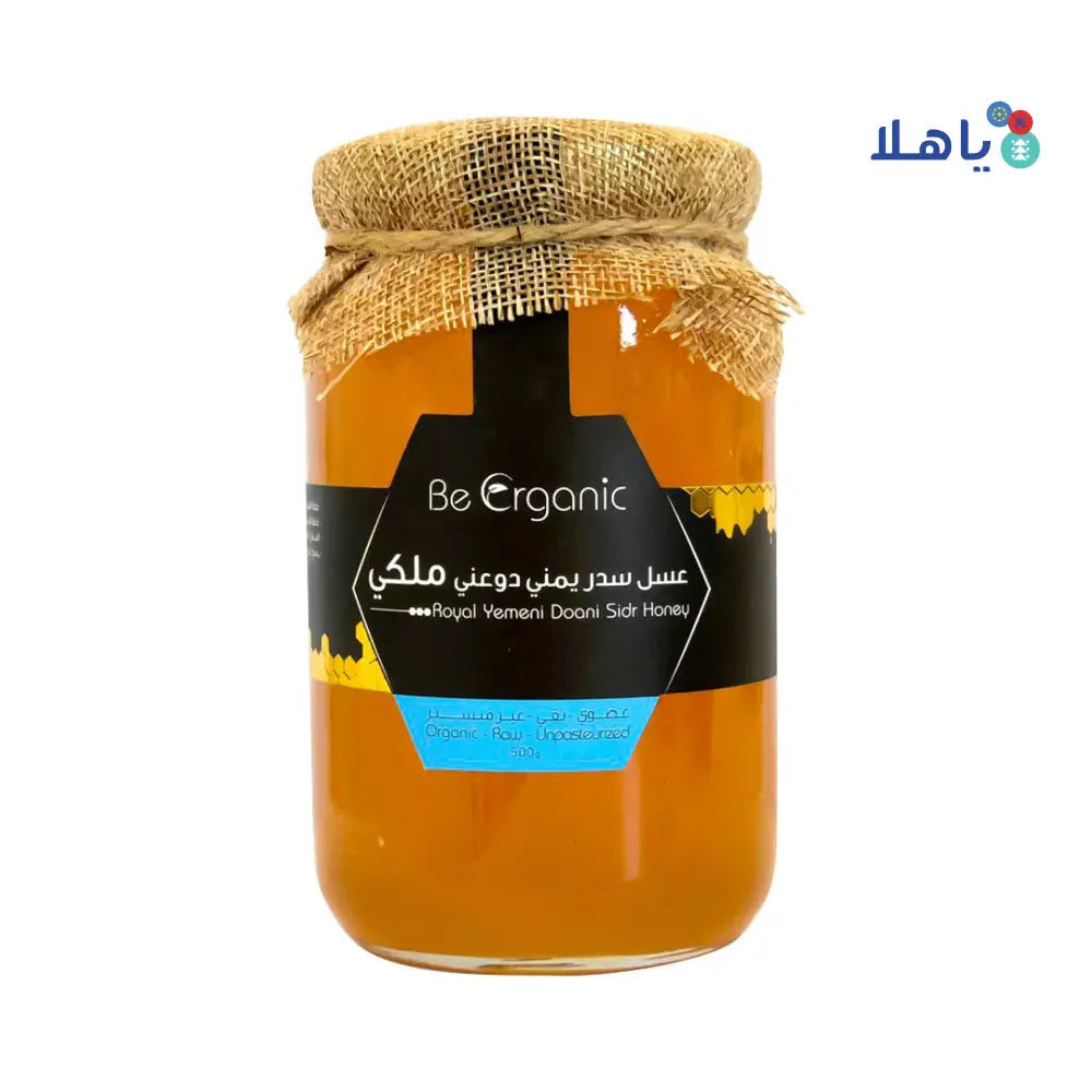 BE ORGANIC ROYAL YEMENI DOANI SIDR HONEY 500GM