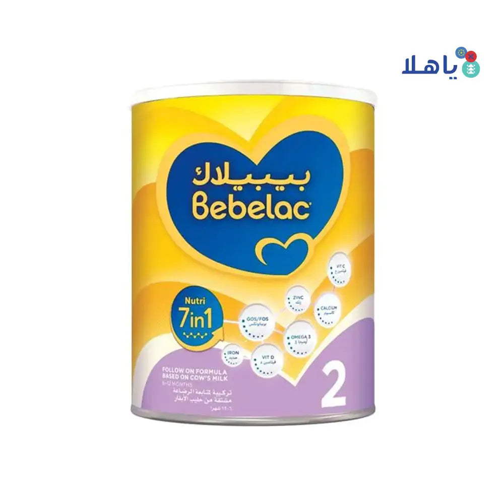 BEBELAC NUTRI 7 IN 1 NO.2 MILK 400GM