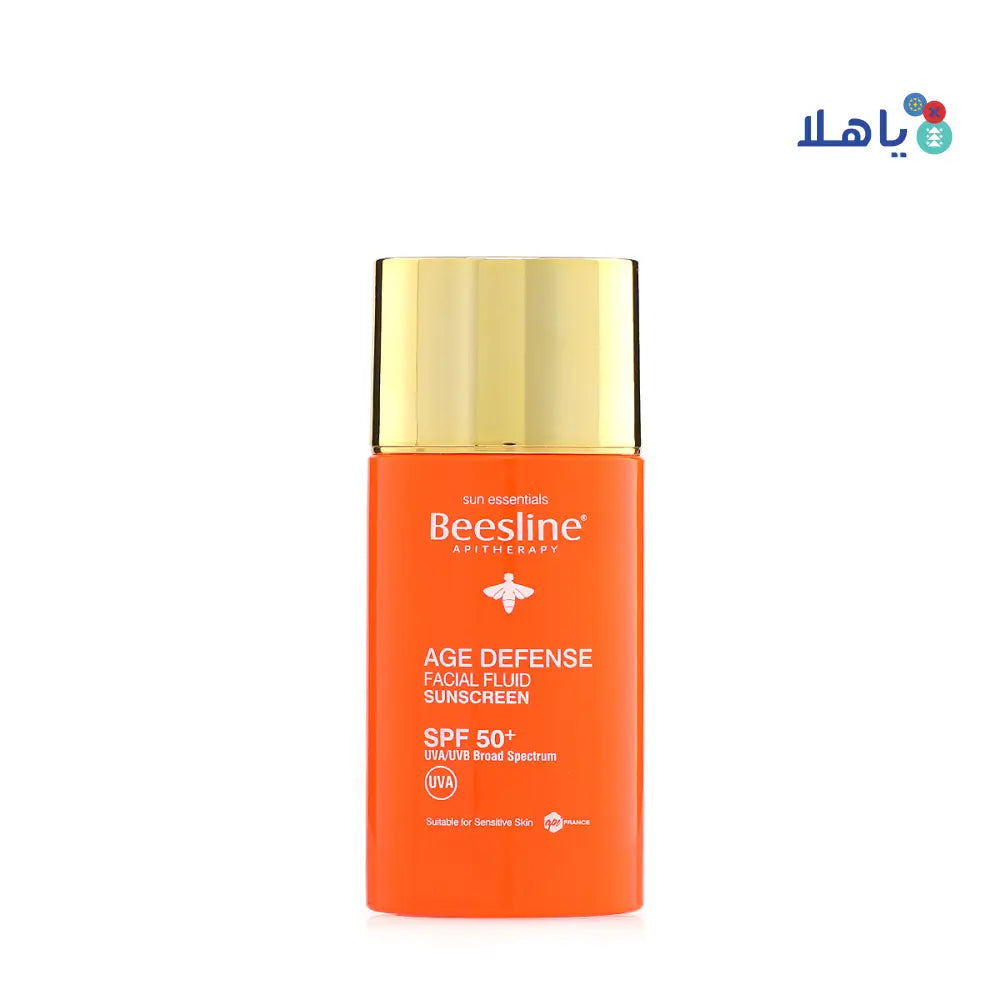 BEESLINE AGE DEFENSE FACIAL FLUID SUNSCREEN SPF50+ 40ML