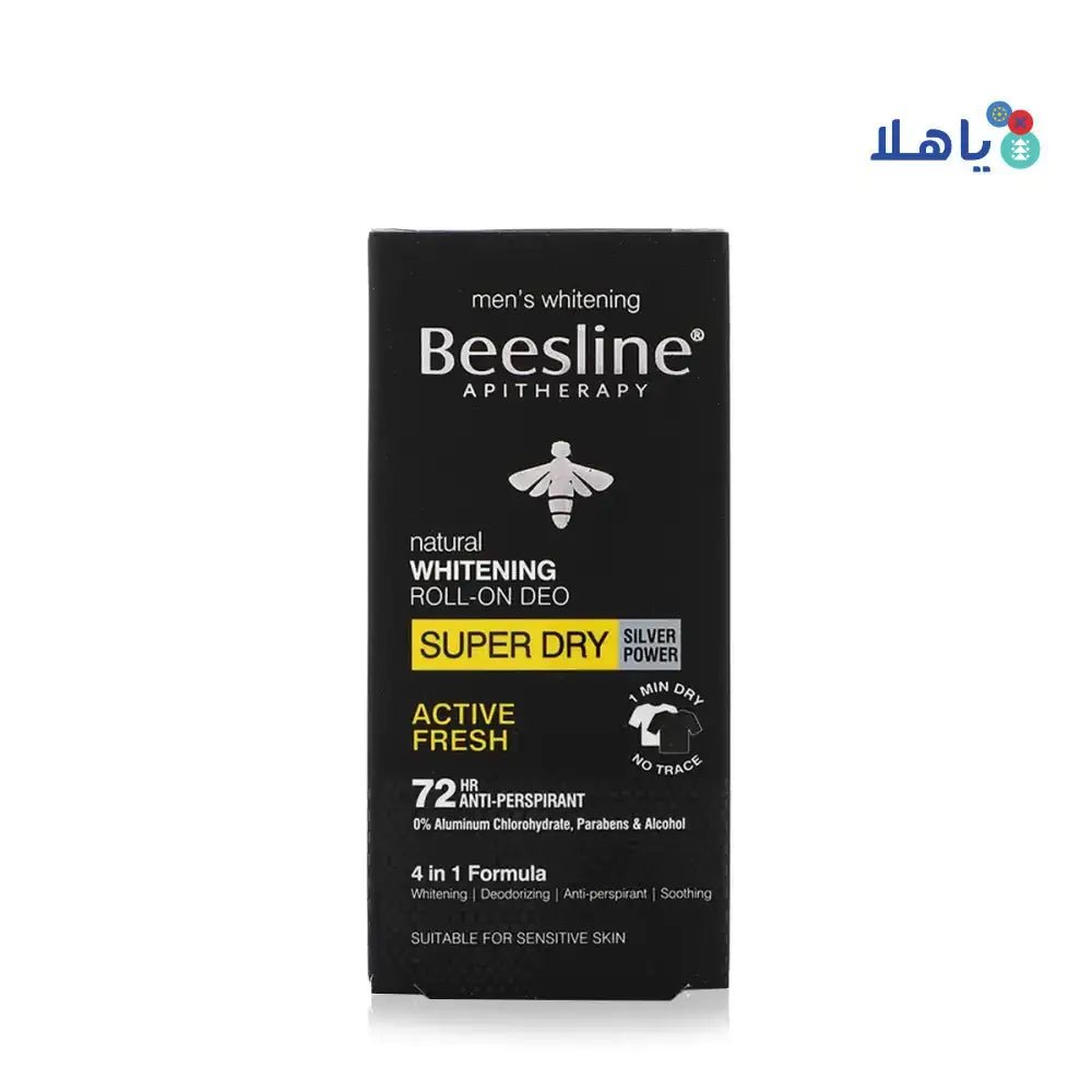 Beesline - Beesline Men Whitening Roll - On Deo 72H Active Fresh 50Ml - Pharmazone - 