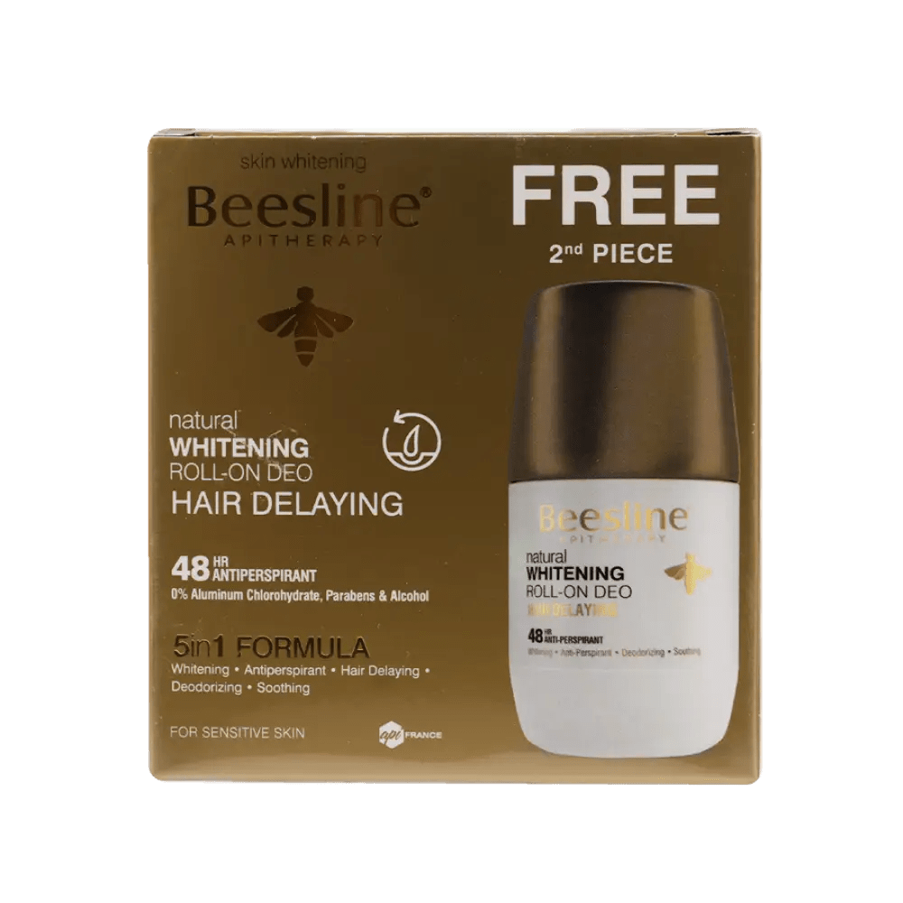 Beesline - BEESLINE OFFER - WHITENING ROLL ON DEO 48H HAIR DELAYING(1+1) - Pharmazone - 