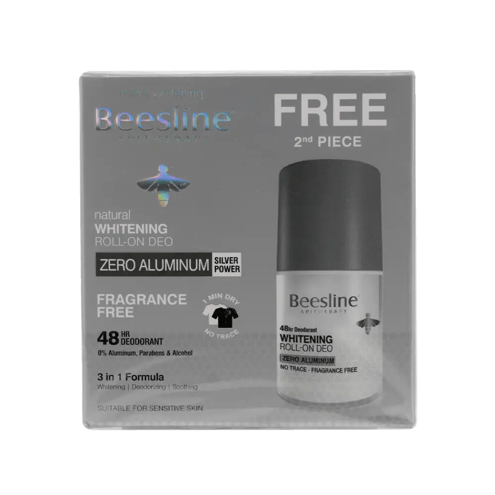 Beesline - BEESLINE OFFER - WHITENING ROLL ON DEO 48H ZERO ALUMINUM (1+1) - Pharmazone - 