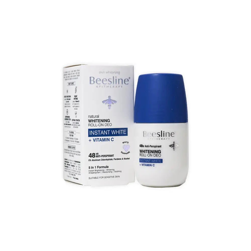 Beesline - Beesline Whitening Roll - On Deo 48H Instant White+Vit C 50Ml - Pharmazone - 