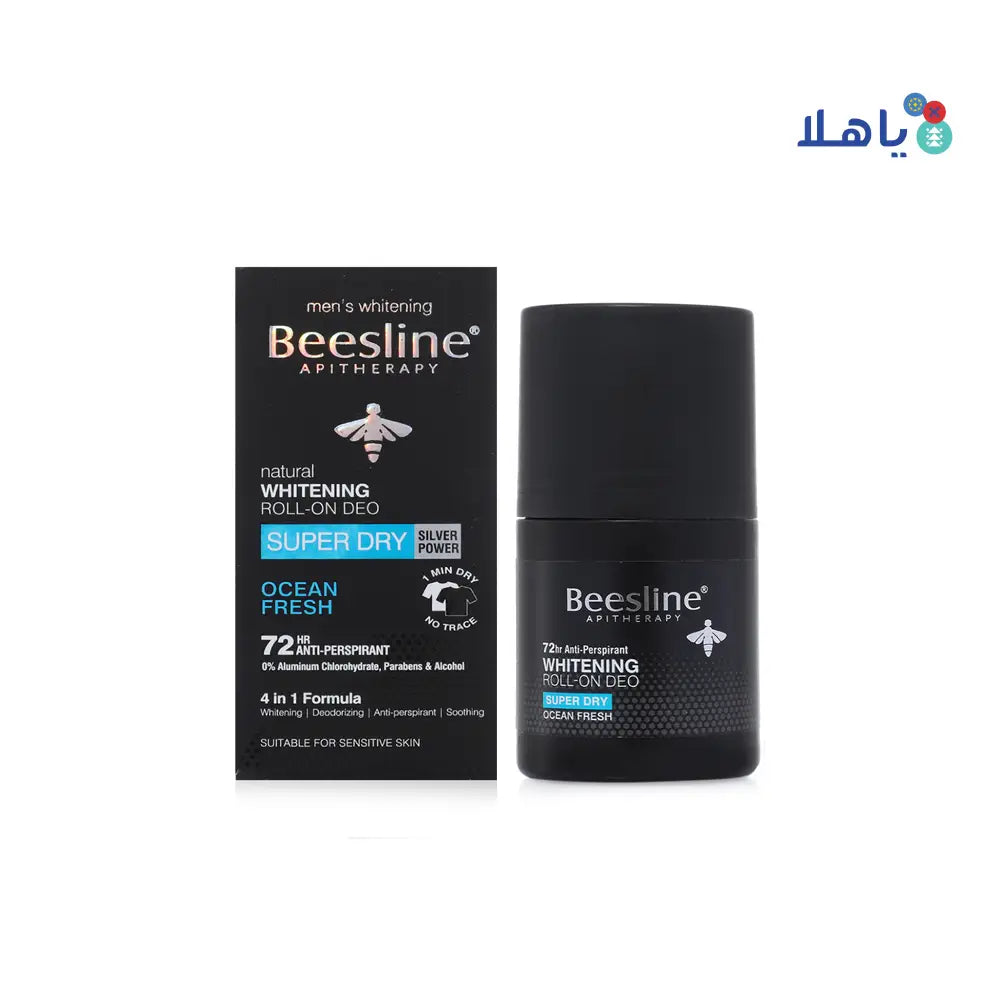 BEESLINE MEN WHITENING ROLL-ON DEO 72H OCEAN FRESH 50ML