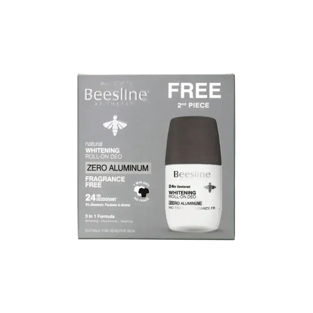 Beesline - BEESLINE OFFER - WHITENING ROLL ON DEO 24h ZERO ALUMINUM (1+1) - Pharmazone - 