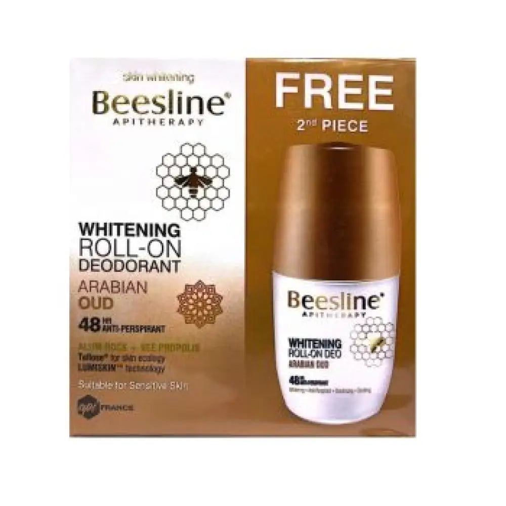 BEESLINE OFFER-WHITENING ROLL ON DEO 48H ARABIAN OUD (1+1)